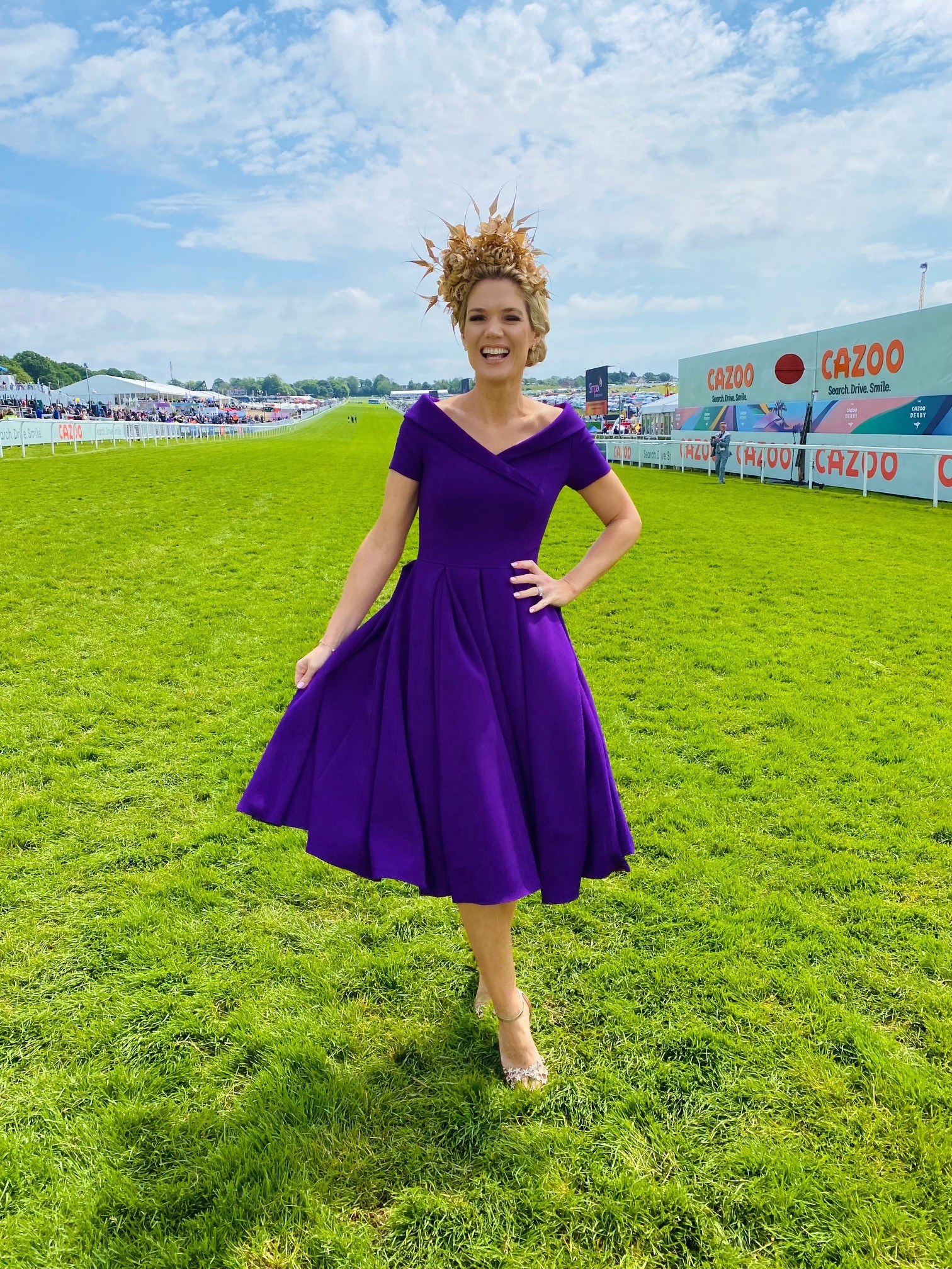 Epsom Derby Day News Charlotte Hawkins